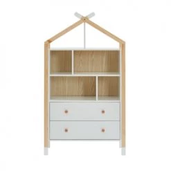 Baita Commodes Enfant Commode Blanc 3 Tiroirs 81cm