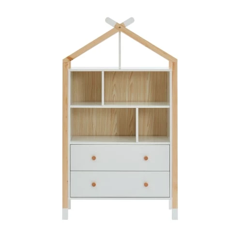 Baita Commodes Enfant Commode Blanc 3 Tiroirs 81cm 1 Baita Commodes Enfant Commode Blanc 3 Tiroirs 81cm