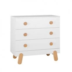 Pinio Commodes Enfant Commode Blanc Naturel