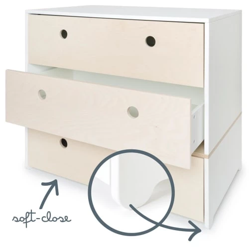 Wookids Commodes Enfant Commode Blanchi 3 Wookids Commodes Enfant Commode Blanchi – Image 3