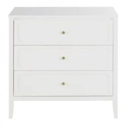 Maisons Du Monde Commodes Et Tables à Langer Commode Compatible Plan à Langer 3 Tiroirs Blanche