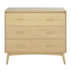 Maisons Du Monde Commodes Et Tables à Langer Commode Compatible Plan à Langer 3 Tiroirs Cannage En Rotin