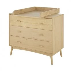 Maisons Du Monde Commodes Et Tables à Langer Commode Compatible Plan à Langer 3 Tiroirs Cannage En Rotin -Commodes enfant Soldes commode compatible plan a langer 3 tiroirs cannage en rotin 1000 4 0 215496 7