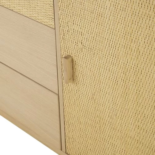 Maisons Du Monde Commodes Enfant Commode Double 1 Porte 3 Tiroirs Beige 3 Maisons Du Monde Commodes Enfant Commode Double 1 Porte 3 Tiroirs Beige – Image 3