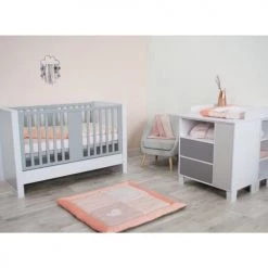 Home Maison Commodes Enfant Commode Enfant à Tiroirs Bora En Bois Gris 80x52x87 -Commodes enfant Soldes commode enfant a tiroirs bora en bois gris 80x52x87 3