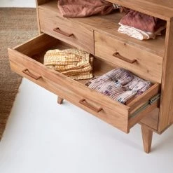 Tikamoon Commodes Enfant Commode Enfant En Acacia Massif -Commodes enfant Soldes commode enfant en acacia massif 4