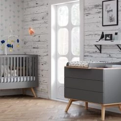 Vox Commodes Enfant Commode Gris -Commodes enfant Soldes commode gris 9