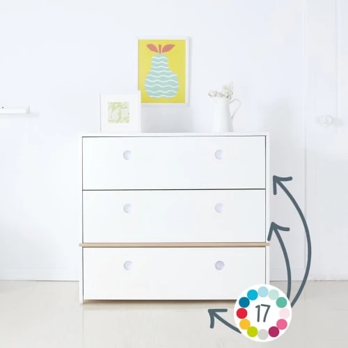 Wookids Commodes Enfant Commode Gris Espace 4 Wookids Commodes Enfant Commode Gris Espace – Image 4