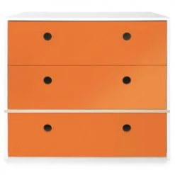Wookids Commodes Enfant Commode Orange
