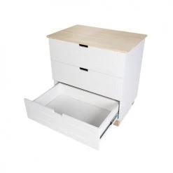 Klups Commodes Enfant Commode Plan Blanc Naturel -Commodes enfant Soldes commode plan blanc naturel 3