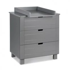 Klups Commodes Enfant Commode Plan Gris