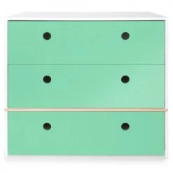 Wookids Commodes Enfant Commode Vert Ocean