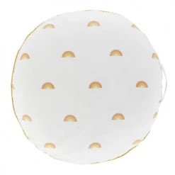 Maisons Du Monde Fauteuils Et Poufs Enfant Coussin De Sol Enfant Jaune Moutarde, Blanc, Bleu Et Orange, D60