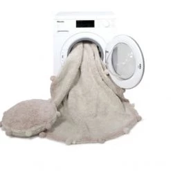 Lorena Canals Fauteuils Et Poufs Enfant Coussin Rond En Coton Rose ø48 -Commodes enfant Soldes coussin rond en coton rose oe48 4