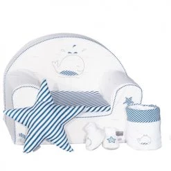 Sauthon Fauteuils Et Poufs Enfant Fauteuil Club 42x41cm En Coton Blanc -Commodes enfant Soldes fauteuil club 42x41cm en coton blanc 6