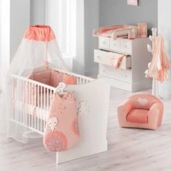 Home Maison Fauteuils Et Poufs Enfant Fauteuil Club Enfant Convertible Lapinou Rose 42x55 -Commodes enfant Soldes fauteuil club enfant convertible lapinou rose 42x55 3