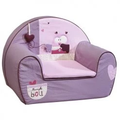 Sauthon Fauteuils Et Poufs Enfant Fauteuil Club Pour Enfant 48x40cm En Coton Rose