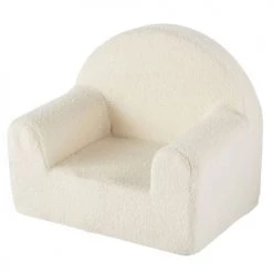 Maisons Du Monde Fauteuils Et Poufs Enfant Fauteuil Enfant à Bouclettes Blanches