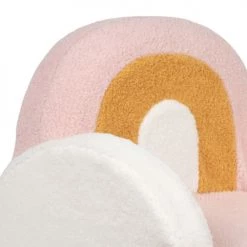 Maisons Du Monde Fauteuils Et Poufs Enfant Fauteuil Enfant à Bouclettes écrues, Roses Et Jaune Moutarde -Commodes enfant Soldes fauteuil enfant a bouclettes ecrues roses et jaune moutarde 1000 10 9 215587 5