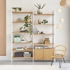 Maisons Du Monde Fauteuils Et Poufs Enfant Fauteuil Enfant En Rotin Et Métal Noir -Commodes enfant Soldes fauteuil enfant en rotin et metal noir 1000 6 18 206658 15