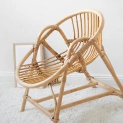 Saudara Collections Tables Et Chaises Enfant Fauteuil Enfant, En Rotin Naturel -Commodes enfant Soldes fauteuil enfant en rotin naturel 1