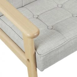 Altobuy Fauteuils Et Poufs Enfant Fauteuil Enfant Gris Avec Dossier Capitonné -Commodes enfant Soldes fauteuil enfant gris avec dossier capitonne 4