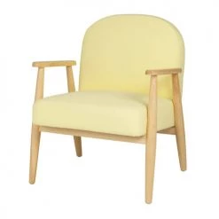Maisons Du Monde Fauteuils Et Poufs Enfant Fauteuil Enfant Vintage Jaune Pastel