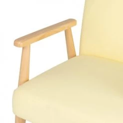 Maisons Du Monde Fauteuils Et Poufs Enfant Fauteuil Enfant Vintage Jaune Pastel -Commodes enfant Soldes fauteuil enfant vintage jaune pastel 1000 3 24 225729 3