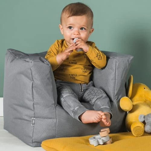 Jollein Fauteuils Et Poufs Enfant Fauteuil Imperméable Gris Clair 45 X 40 X 36 Cm 2 Jollein Fauteuils Et Poufs Enfant Fauteuil Imperméable Gris Clair 45 X 40 X 36 Cm – Image 2