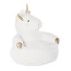 Maisons Du Monde Fauteuils Et Poufs Enfant Fauteuil Licorne Blanc Rose Et Doré