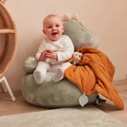 Noukie's Fauteuils Et Poufs Enfant Fauteuil Peluche Stégi Le Stégosaure TSO -Commodes enfant Soldes fauteuil peluche stegi le stegosaure tso 3
