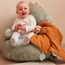Noukie's Fauteuils Et Poufs Enfant Fauteuil Peluche Stégi Le Stégosaure TSO -Commodes enfant Soldes fauteuil peluche stegi le stegosaure tso 4