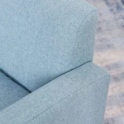 Homcom Fauteuils Et Poufs Enfant Fauteuil Scandinave Enfant Grand Confort Accoudoirs Assise Lin Bleu 10 Homcom Fauteuils Et Poufs Enfant Fauteuil Scandinave Enfant Grand Confort Accoudoirs Assise Lin Bleu -Commodes enfant Soldes fauteuil scandinave enfant grand confort accoudoirs assise lin bleu 4