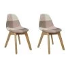 Altobuy Tables Et Chaises Enfant Lot De 2 Chaises Enfant Roses Motif Patchwork