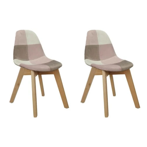 Altobuy Tables Et Chaises Enfant Lot De 2 Chaises Enfant Roses Motif Patchwork 1 Altobuy Tables Et Chaises Enfant Lot De 2 Chaises Enfant Roses Motif Patchwork