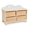Tender Leaf Toys Commodes Enfant Meuble Rangement Avec Paniers