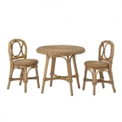 Bloomingville Tables Et Chaises Enfant Mini Chaise Lia En Rotin -Commodes enfant Soldes mini chaise lia en rotin 3