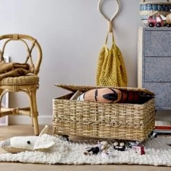 Bloomingville Tables Et Chaises Enfant Mini Chaise Lia En Rotin -Commodes enfant Soldes mini chaise lia en rotin 4