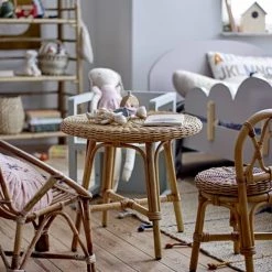 Bloomingville Tables Et Chaises Enfant Mini Chaise Lia En Rotin -Commodes enfant Soldes mini chaise lia en rotin 5