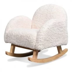 Mathi Design Fauteuils Et Poufs Enfant Mini Fauteuil à Bascule Blanc
