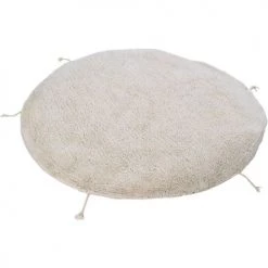 Lorena Canals Fauteuils Et Poufs Enfant Pouf De Couchage En Coton Beige ø120 -Commodes enfant Soldes pouf de couchage en coton beige oe120 3