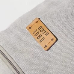 Maisons Du Monde Fauteuils Et Poufs Enfant Pouf En Coton Gris Imprimé -Commodes enfant Soldes pouf en coton gris imprime 1000 4 0 193192 3