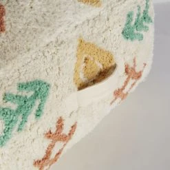 Maisons Du Monde Fauteuils Et Poufs Enfant Pouf Enfant Imprimé Berbère écru, Vert, Orange Et Jaune -Commodes enfant Soldes pouf enfant imprime berbere ecru vert orange et jaune 1000 4 35 225781 3