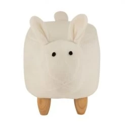 Commodes enfant Soldes -Commodes enfant Soldes pouf enfant mouton en tissu beige 1