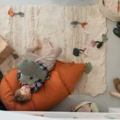 Lorena Canals Fauteuils Et Poufs Enfant Pouf Géant Cathy La Carotte X Oli & Carol (100 X 55 Cm) -Commodes enfant Soldes pouf geant cathy la carotte x oli carol 100 x 55 cm 3