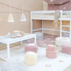 Lorena Canals Fauteuils Et Poufs Enfant Pouf Gris Perle -Commodes enfant Soldes pouf gris perle 5