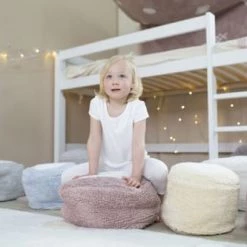 Lorena Canals Fauteuils Et Poufs Enfant Pouf Vintage Rose 11 Lorena Canals Fauteuils Et Poufs Enfant Pouf Vintage Rose -Commodes enfant Soldes pouf vintage rose 5