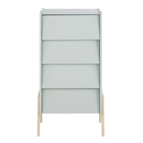 Maisons Du Monde Commodes Enfant Semainier 4 Tiroirs Vert Et Pin 1 Maisons Du Monde Commodes Enfant Semainier 4 Tiroirs Vert Et Pin
