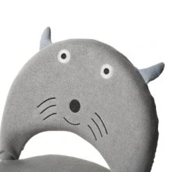 Crochetts Tables Et Chaises Enfant Siège Mousse 100% Coton Gris -Commodes enfant Soldes siege mousse 100 coton gris 3