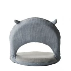 Crochetts Tables Et Chaises Enfant Siège Mousse 100% Coton Gris -Commodes enfant Soldes siege mousse 100 coton gris 4